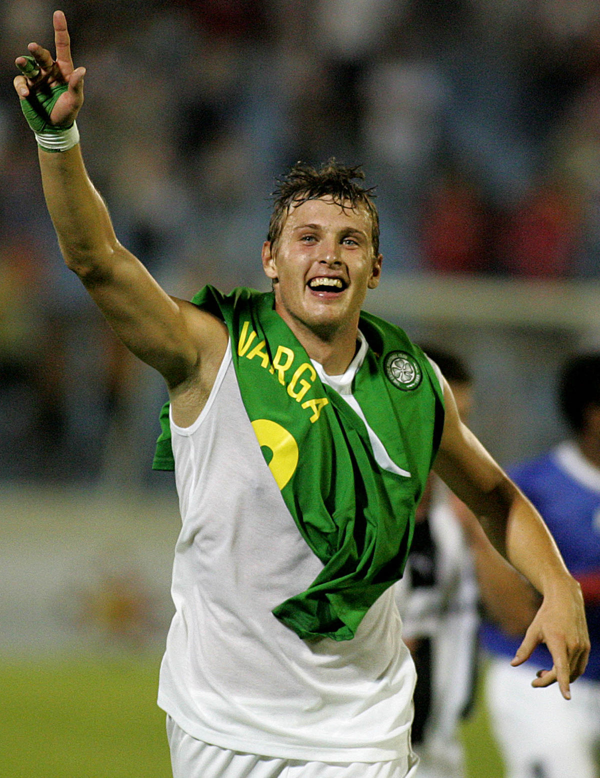 Ján Ďurica v júli 2005 po víťazstve Artmedie...