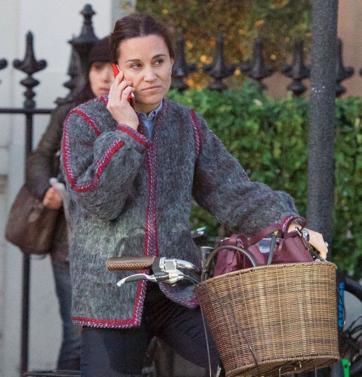 Britská celebrita Pippa Middleton zachytená...