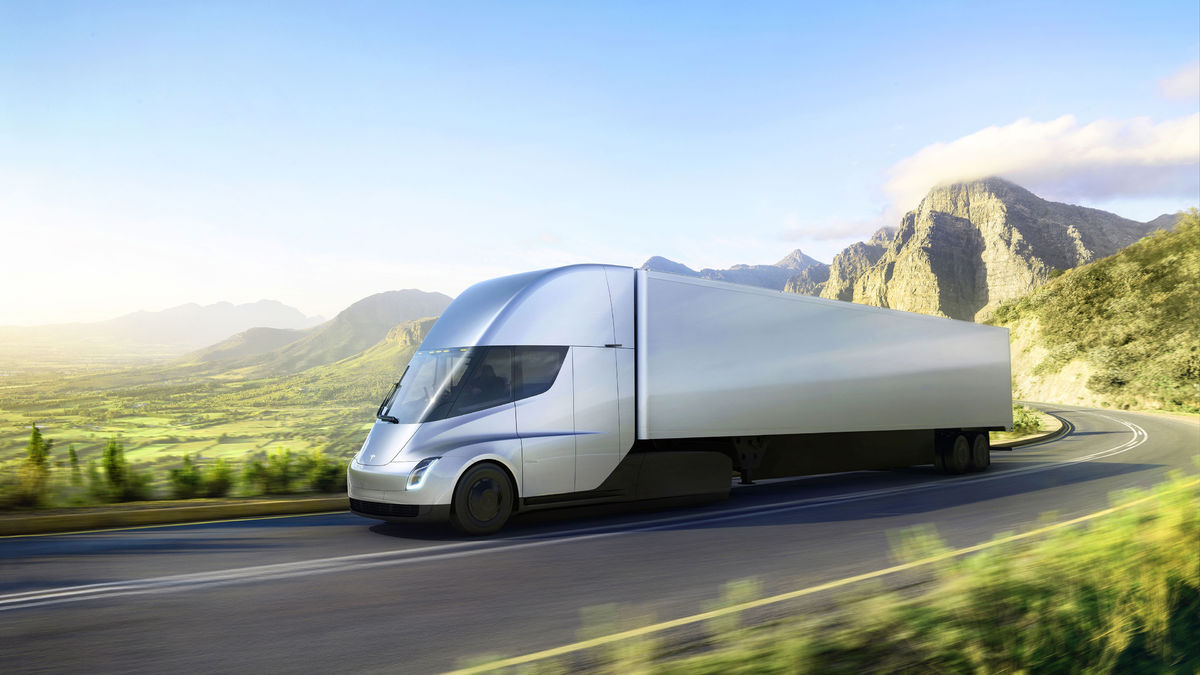 Elektrický nákladiak Tesla Semi