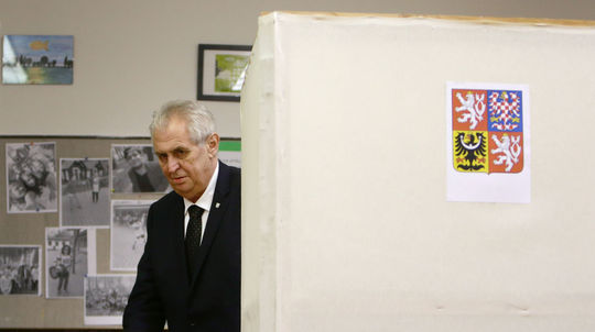 Prvé kolo prezidentských volieb by podľa prieskumu vyhral Zeman