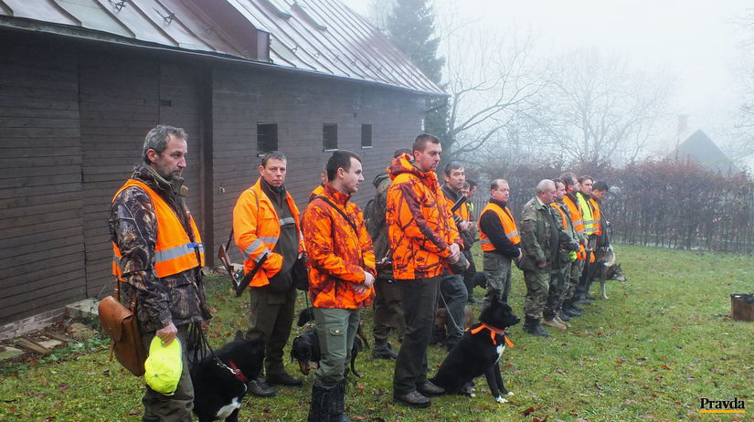 Na poľovačke sa zúčastnilo okolo osemdesiat...