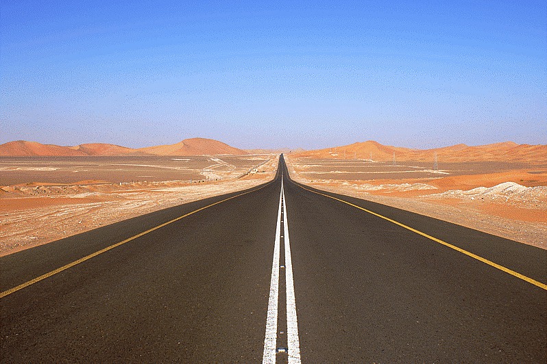 A10 Highway - Saudská Arábia