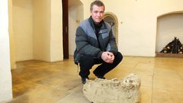 Na Trenčianskom hrade vystavia kostru najstaršieho Trenčana