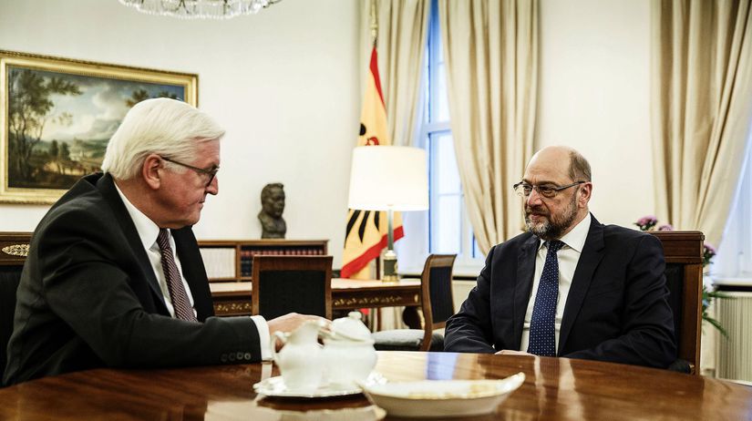 Martin Schulz a Frank-Walter Steinmeier