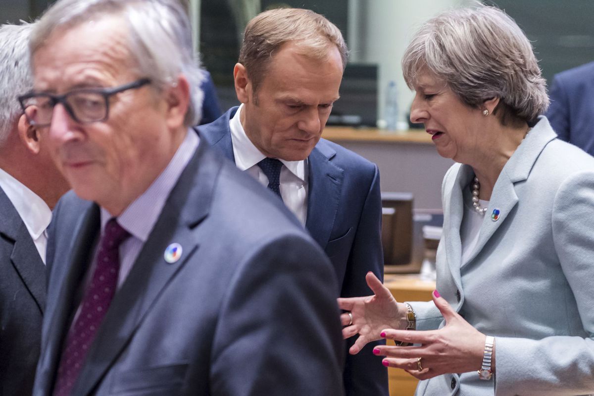 Britská premiérka Theresa Mayová v rozhovore s...
