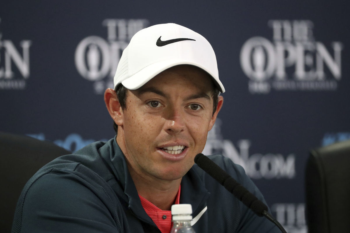 Profesionálny golfista, Rory McIlroy.