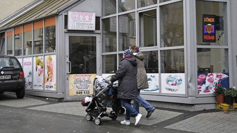 Miesto, kde došlo k útoku.