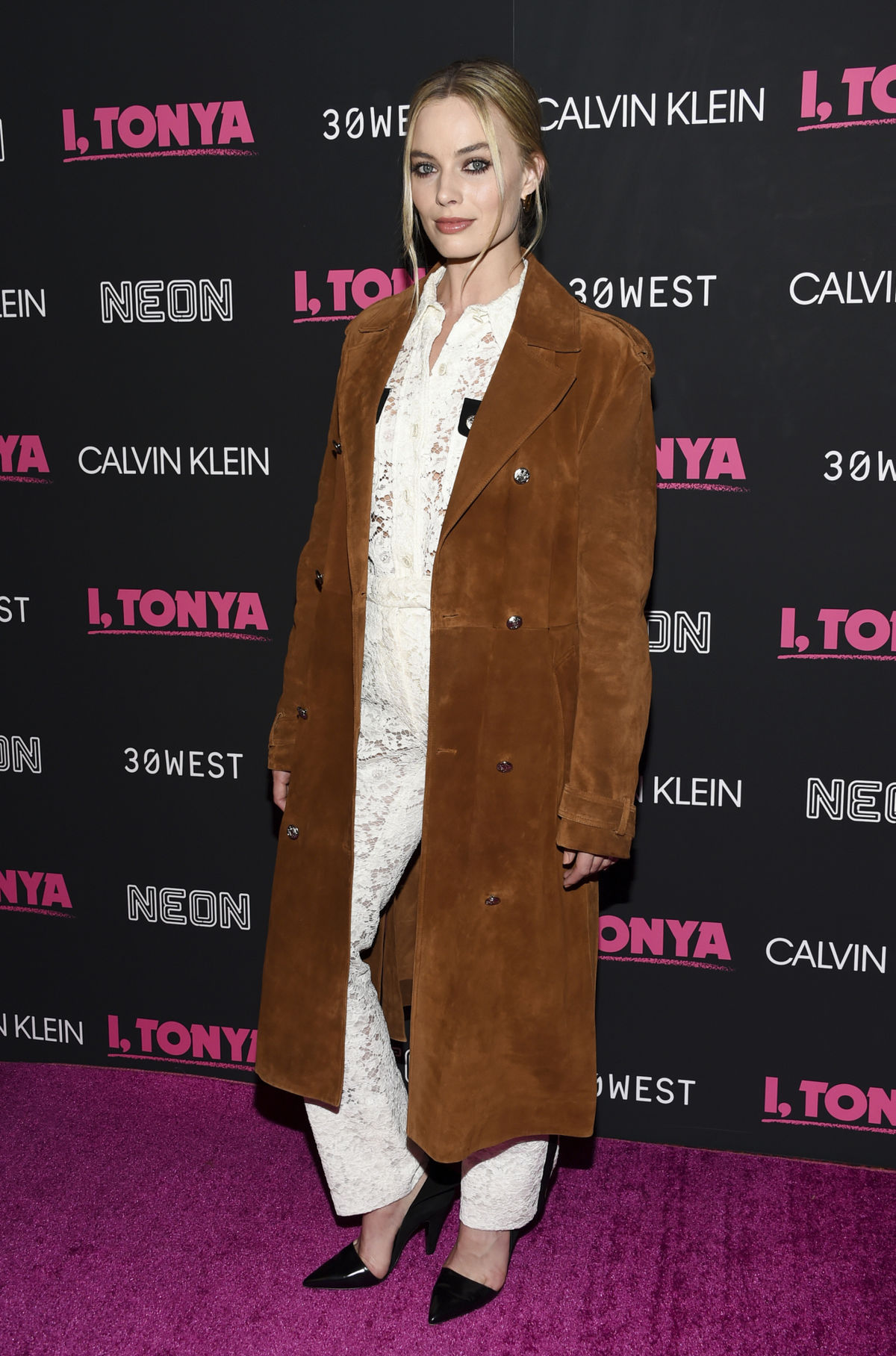 Herečka Margot Robbie na premiére filmu Ja....