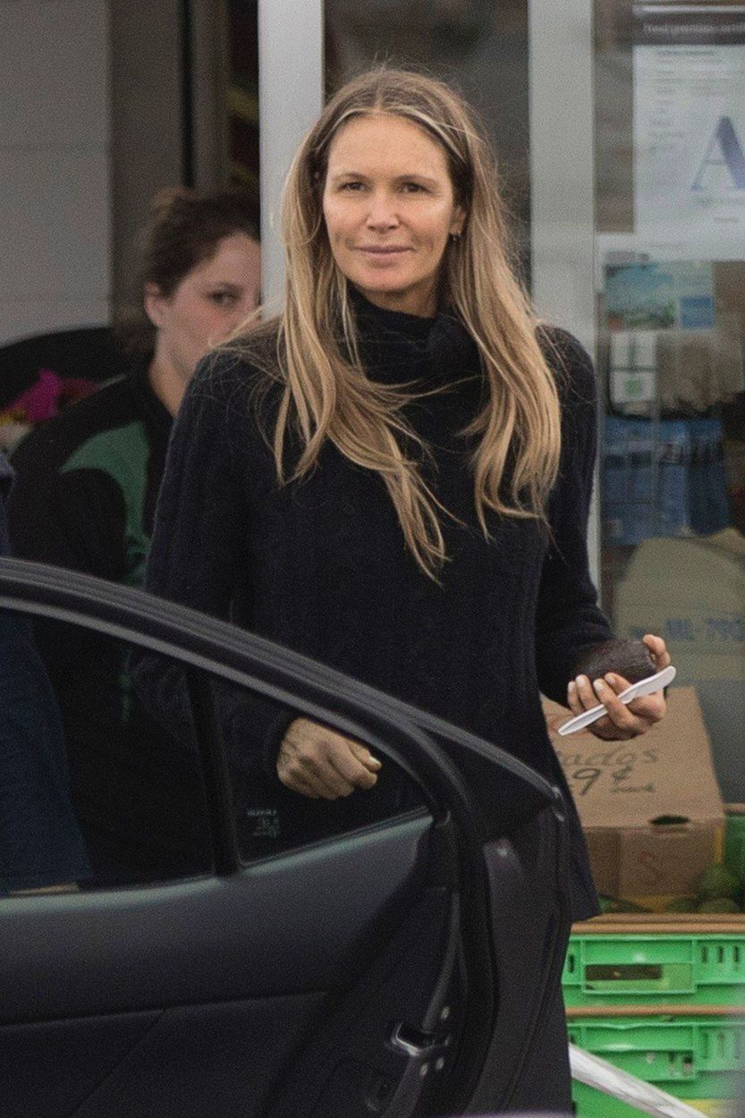 Elle MacPherson počas dovolenky na Novom Zélande.