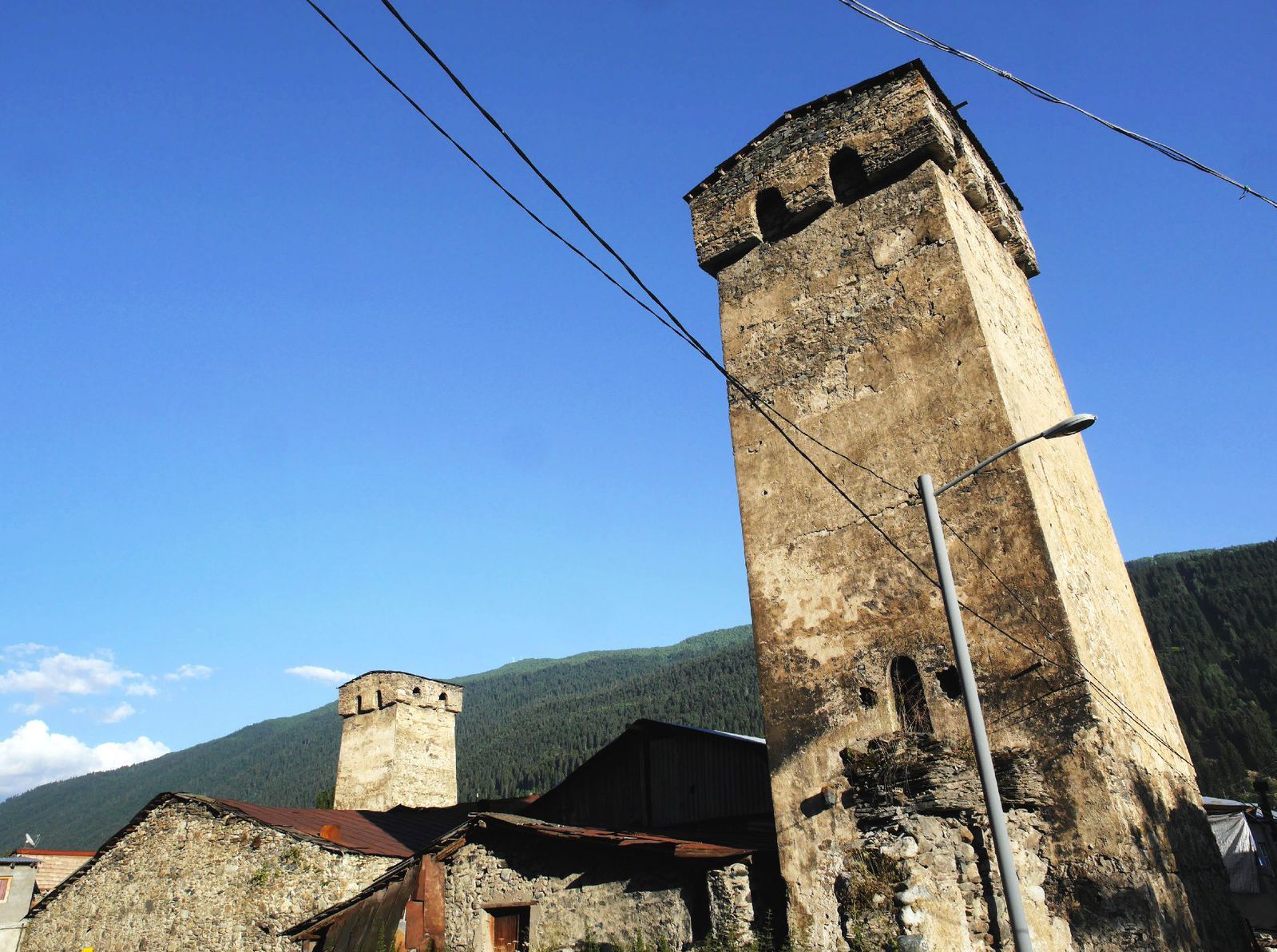 Horský kraj Svaneti bol dlho neprístupný...