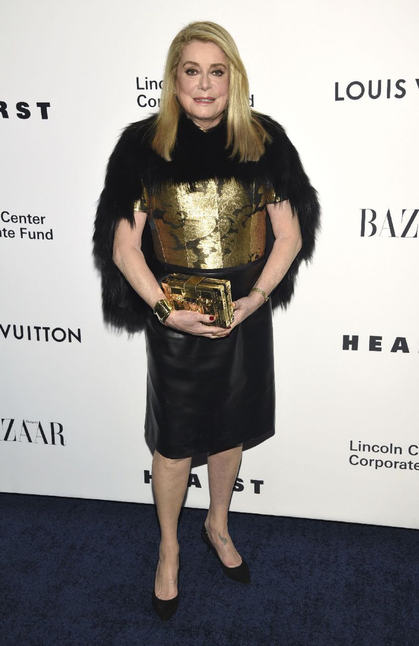 Catherine Deneuve počas galavečera značky...
