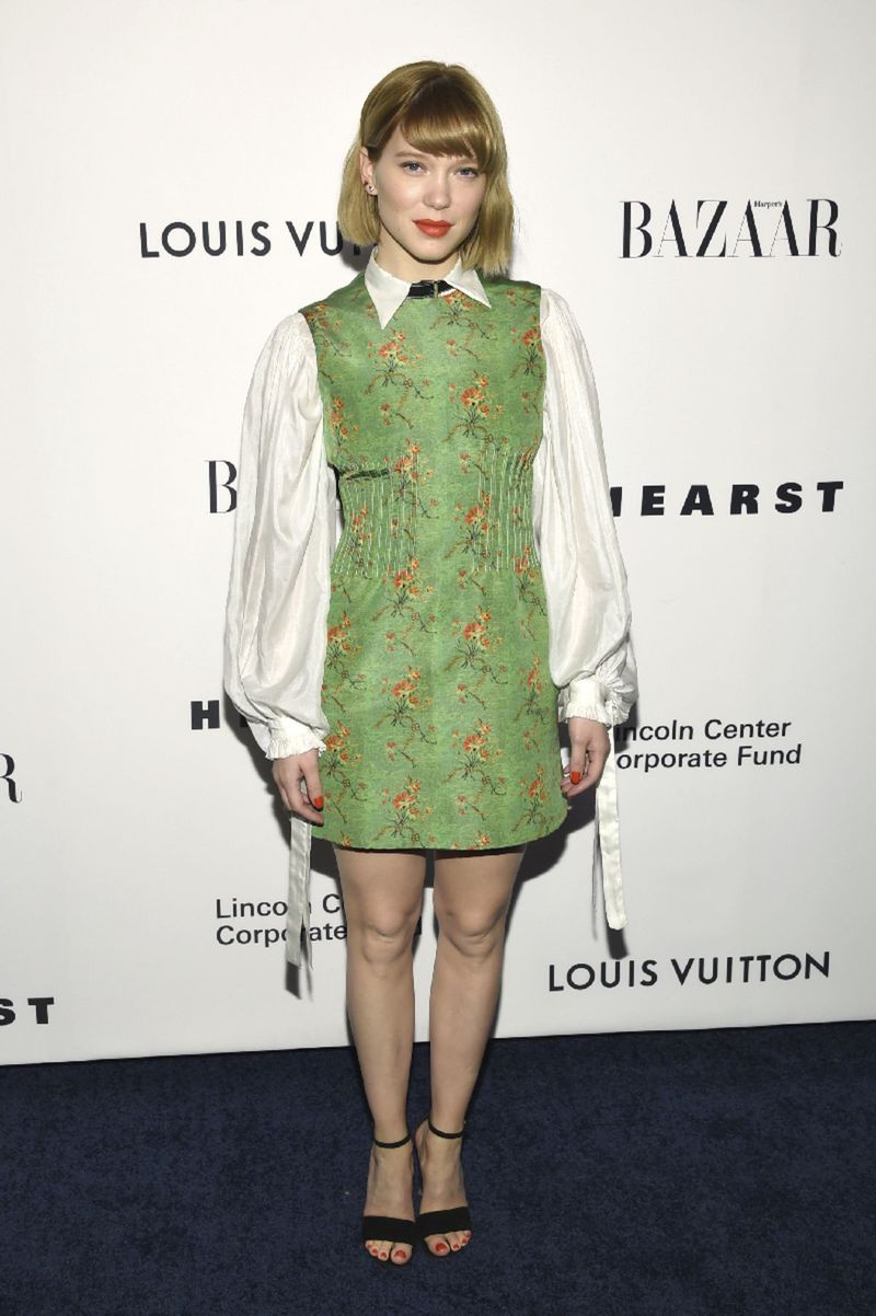 Lea Seydoux počas galavečera značky Louis...