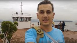 Aleš cestuje od rovníka za polárny kruh – Deň 3: Na trajekte k zátoke Ha Long (Vietnam)