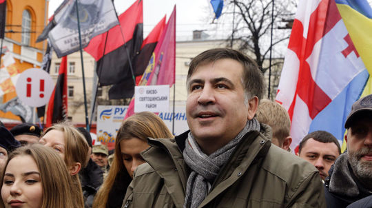 Saakašvili organizuje nový majdan. Proti Porošenkovi
