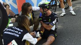 Sagan má o súpera menej. Zranený Cavendish skončil