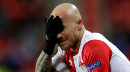 Stochova Slavia je z kola von, v Prahe ju zdolala Astana. Pekarík dal gól