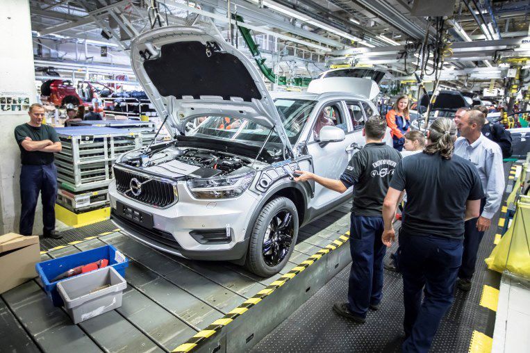 Nové XC40 vystrieda na linkách belgického...