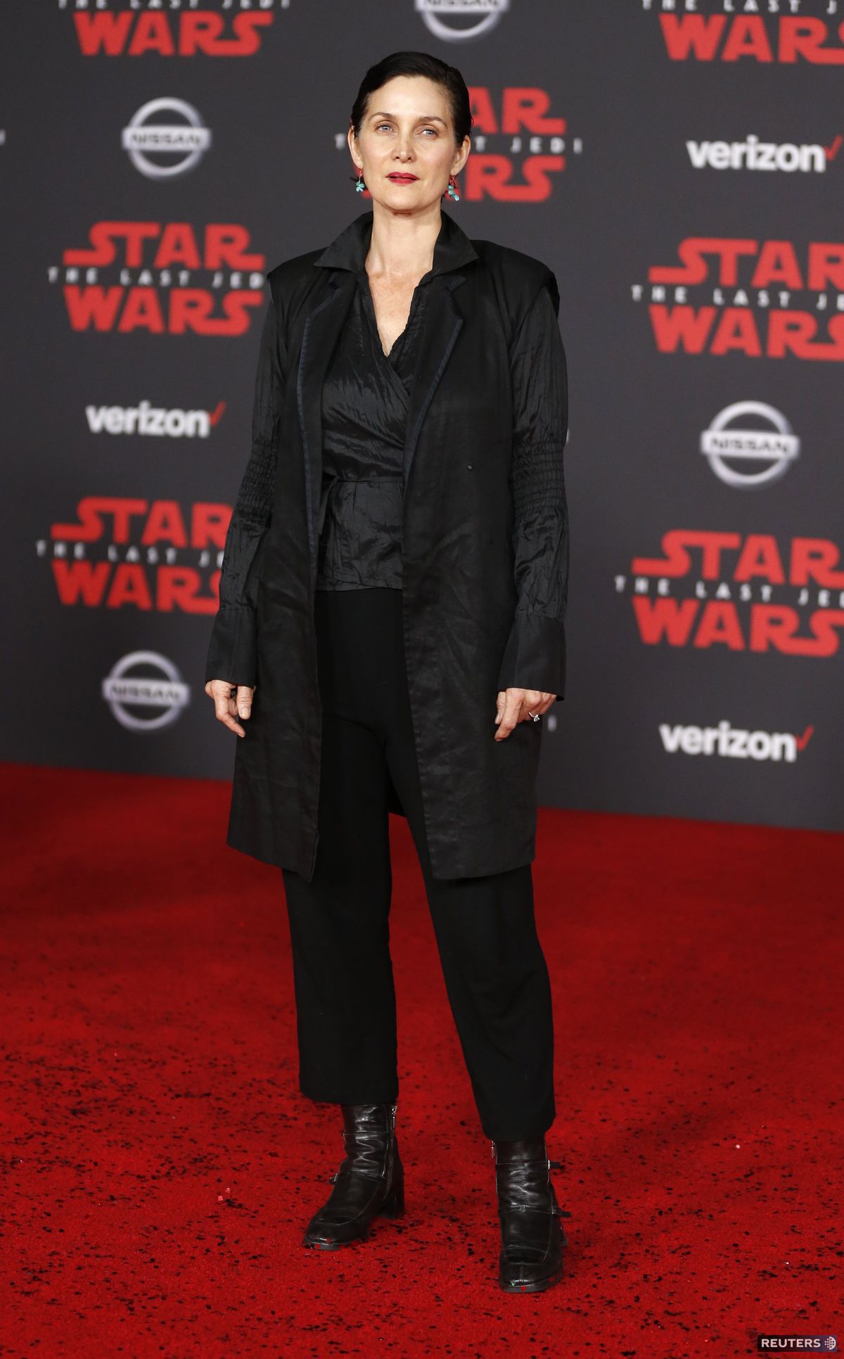 Herečka Carrie-Anne Moss.