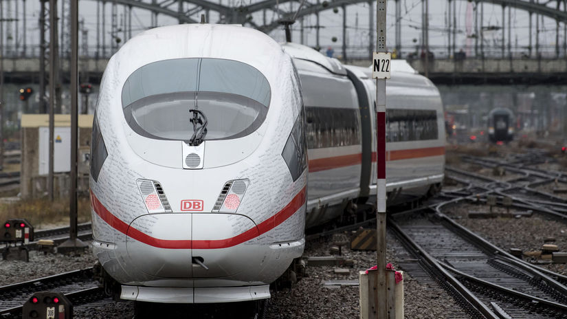 Nemecko, železnice, vlak, Deutsche Bahn