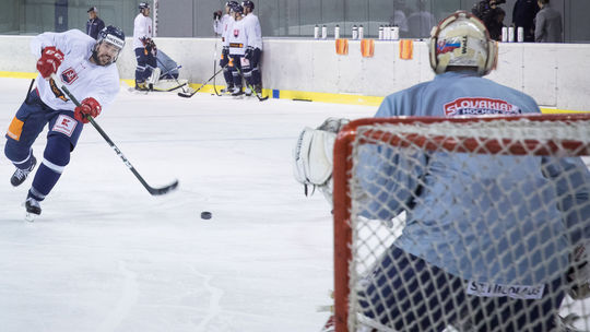 Hamar hokej SR tréning