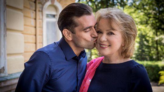 Milan Ondrík a Anna Javorková  v seriáli Vlci.