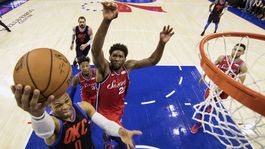 Dominantný Westbrook rozhodol drámu vo Philadelphii, Gobert sa zranil