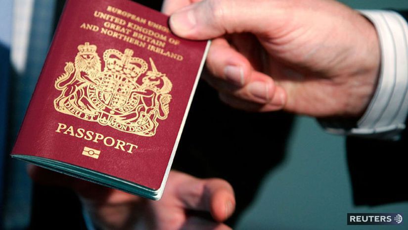 cestovný pas,  Veľká Británia
