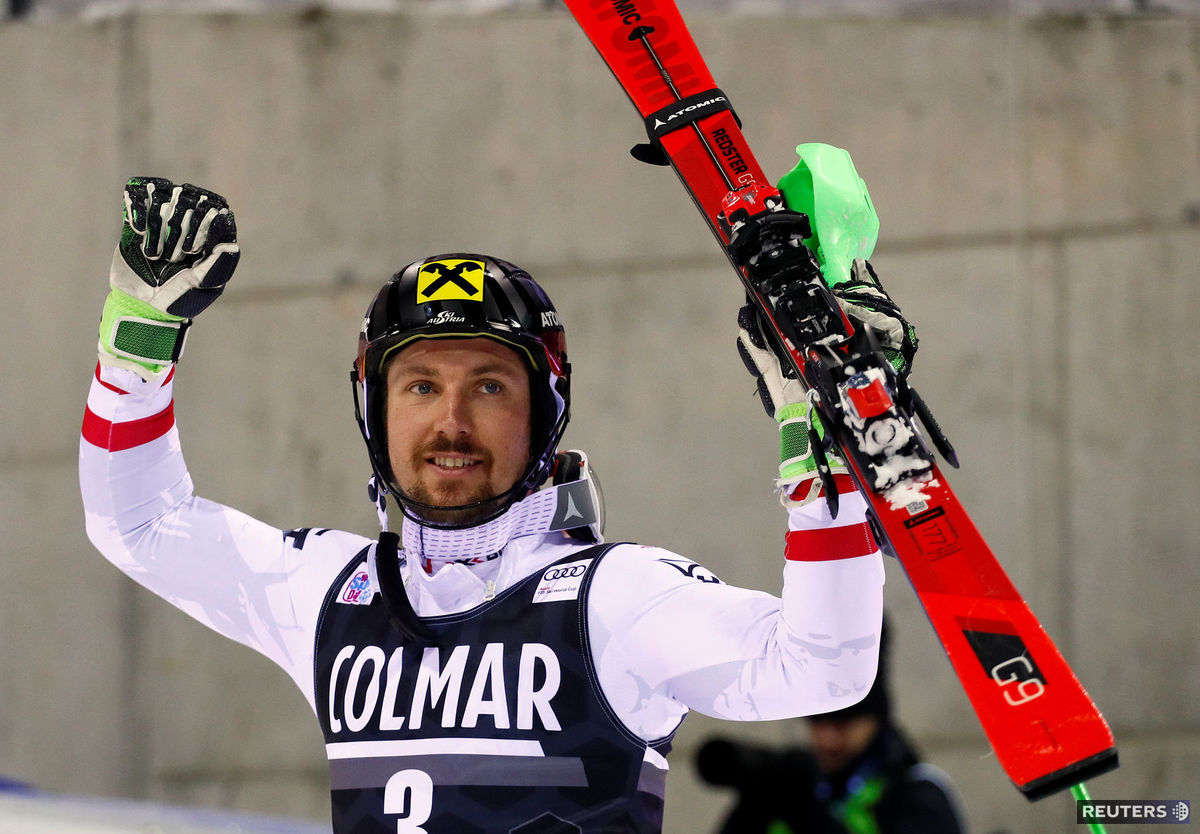 Marcel Hirscher po triumfe v talianskom...