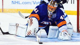 Halák hviezdil aj po Vianociach. Bol náš veliteľ, nadchýnal sa tréner Islanders