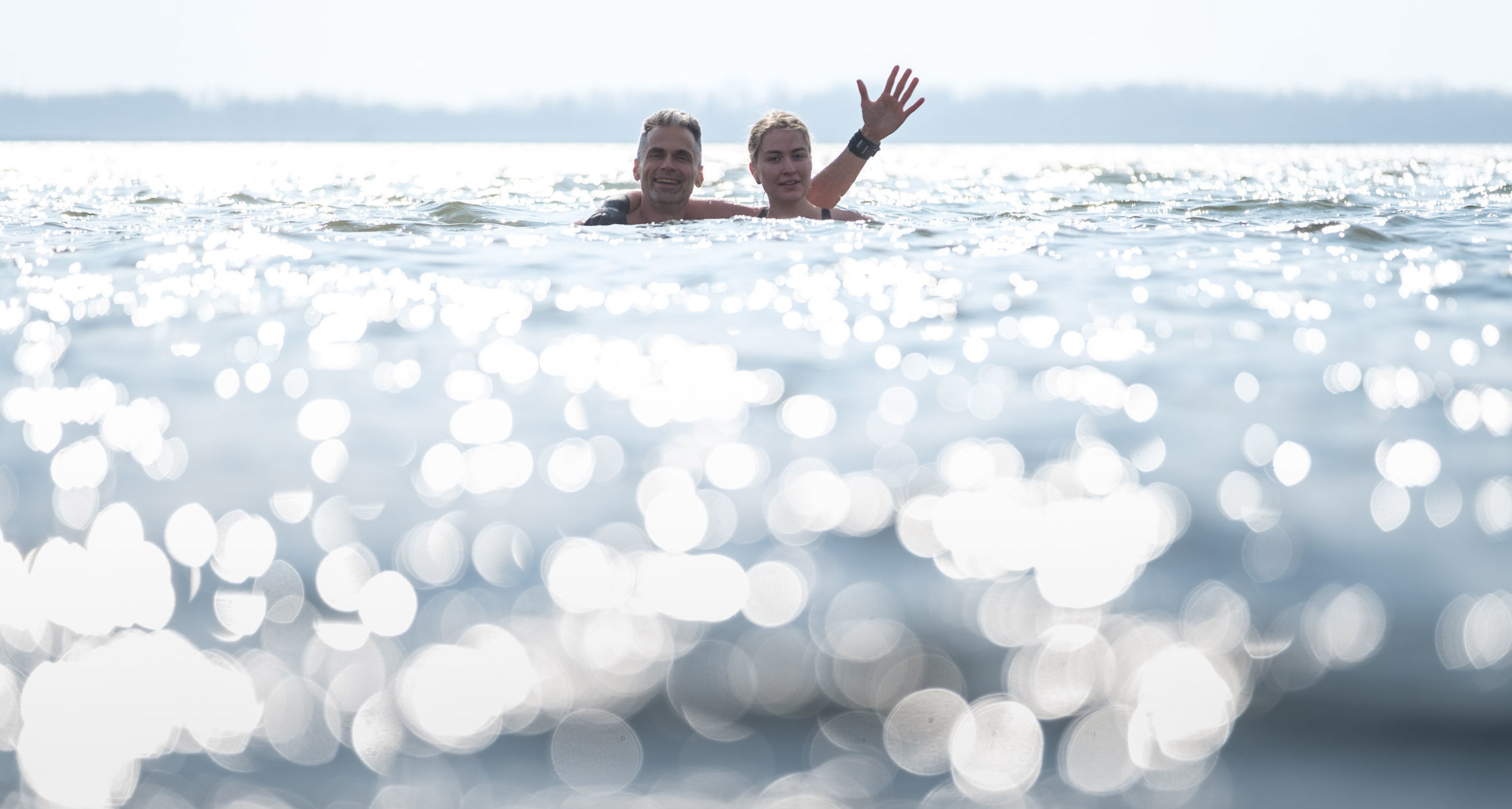 Otužilci v Dunaji // Takmer dvadsať minút...