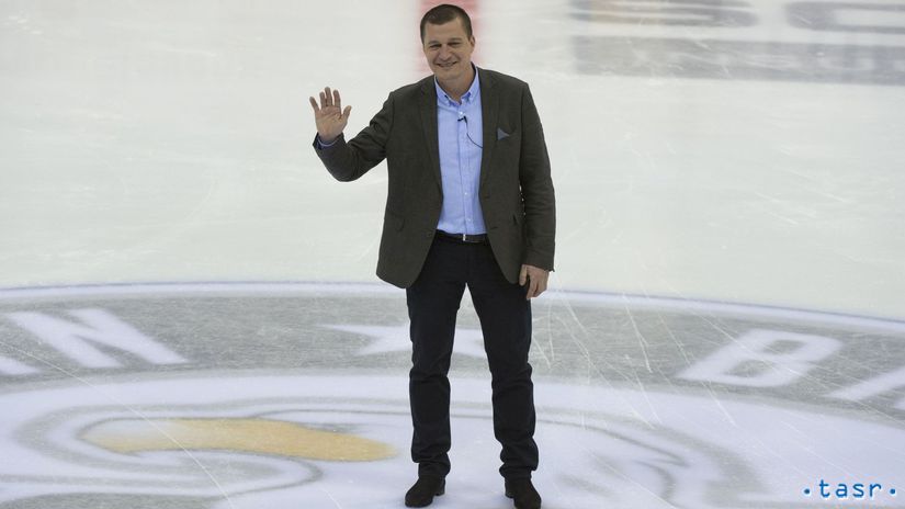 Richard Kapuš ďakuje priaznivcom Slovana.