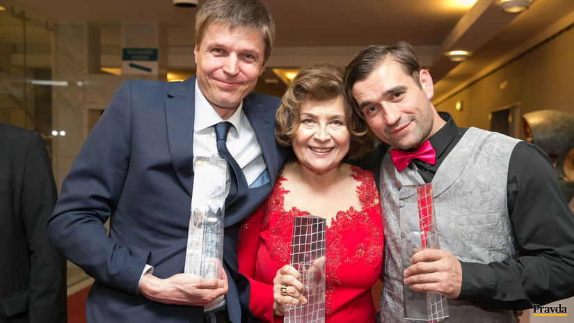 Režisér Marko Škop s herečkou Emíliou...