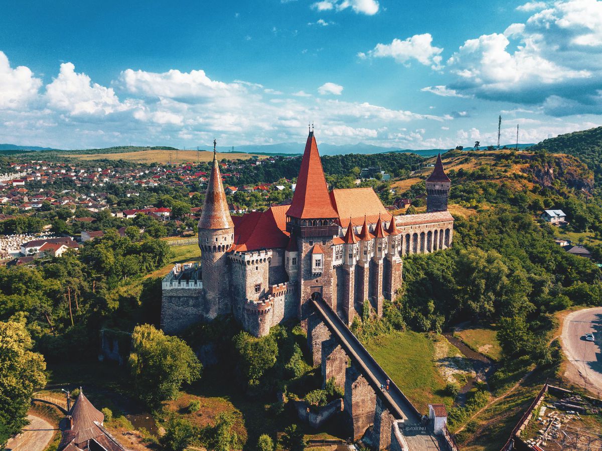 Corvinov hrad, Transylvánia, Rumunsko