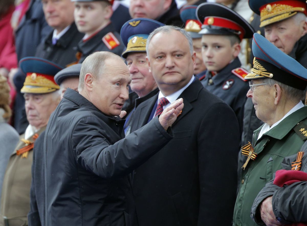 Moldavský prezident Igor Dodon so šéfom Kremľa...
