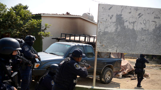 Pri prestrelkách zomrelo v Mexiku 11 ľudí