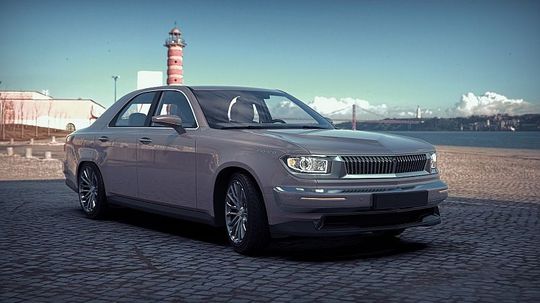 Volga - ilustrácia Sergej Barinov