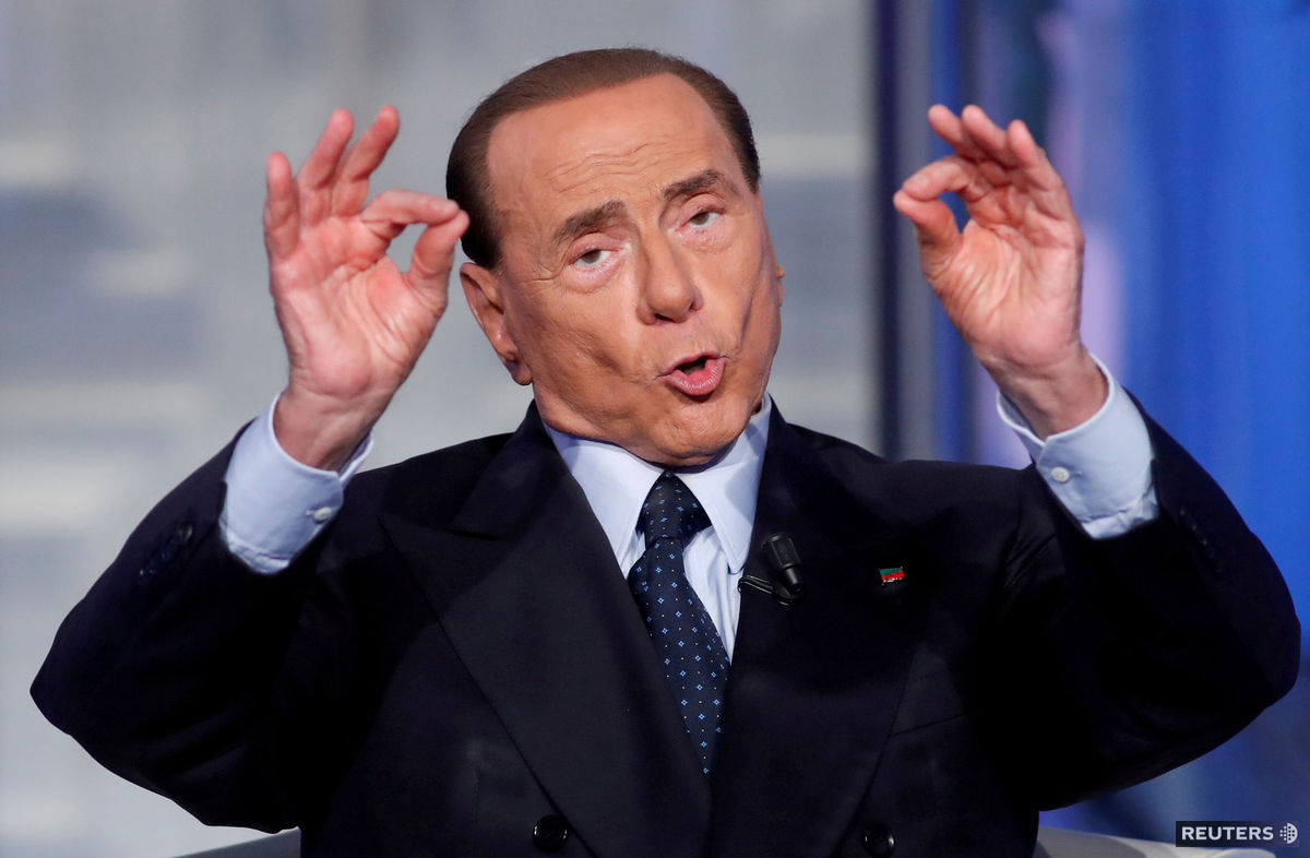 Taliansky expremiér Silvio Berlusconi ide do...