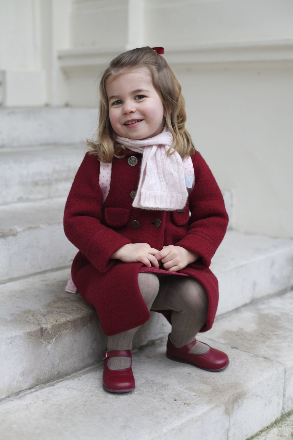 Princezná Charlotte na zábere zo svojho prvého...