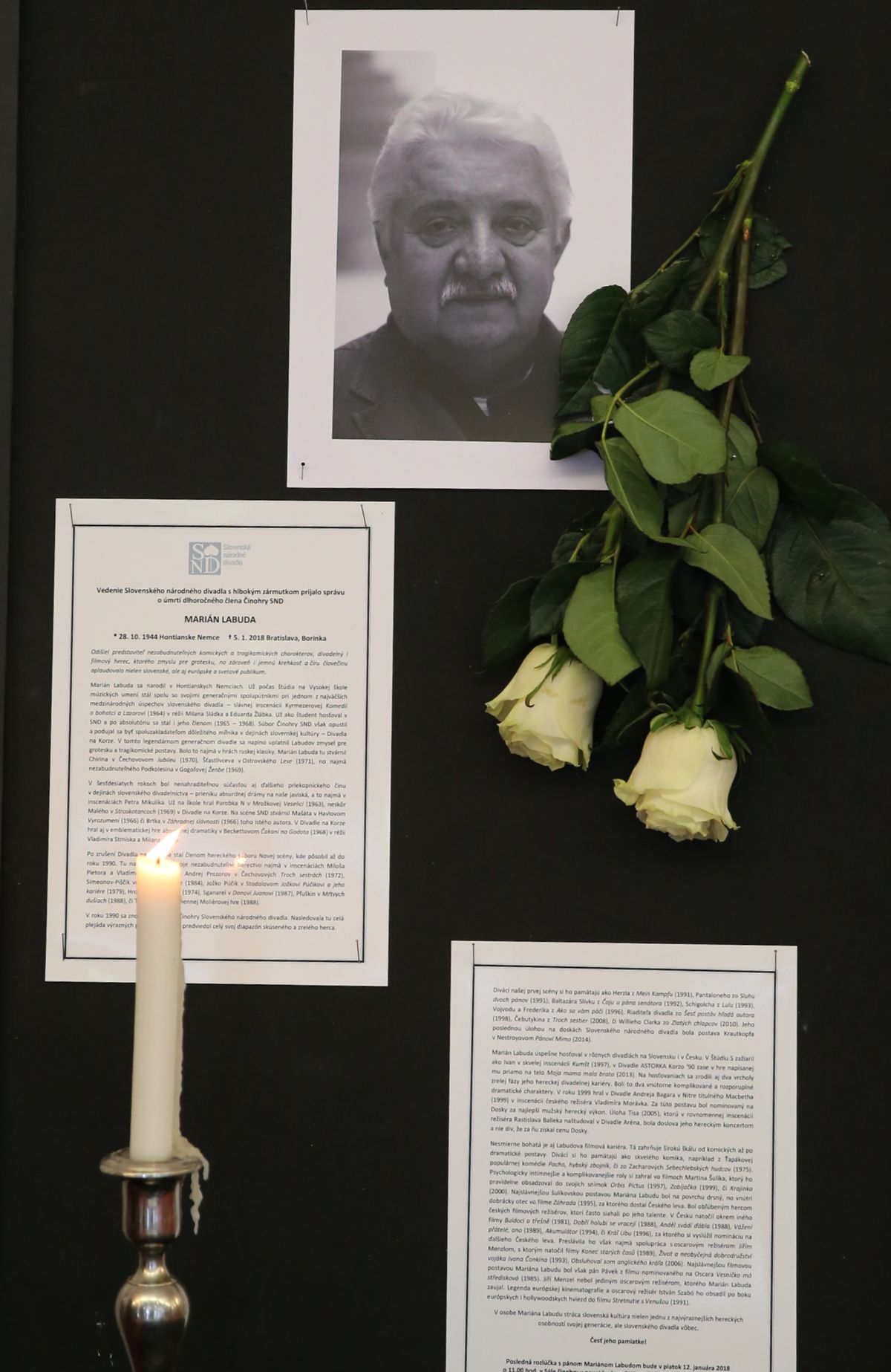 Marián Labuda zomrel vo veku 73 rokov.