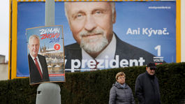 Posledná debata českých prezidentských kandidátov bola bez Zemana, no aj o Zemanovi