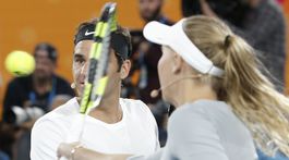 Caroline Wozniacka, Roger Federer