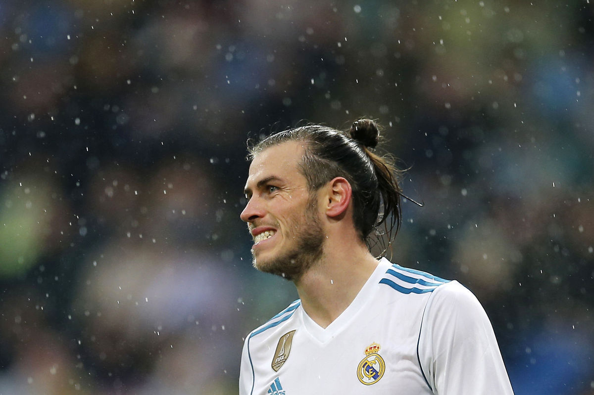Gareth Bale z Realu Madrid po nepremenenej šanci.