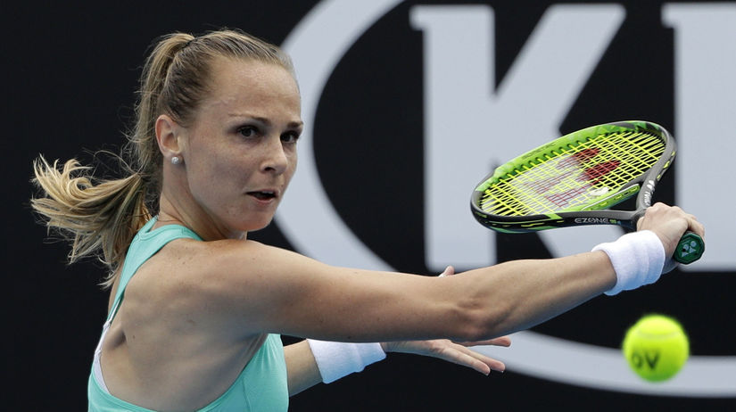 Magdaléna Rybariková v 1. kole Australian Open.