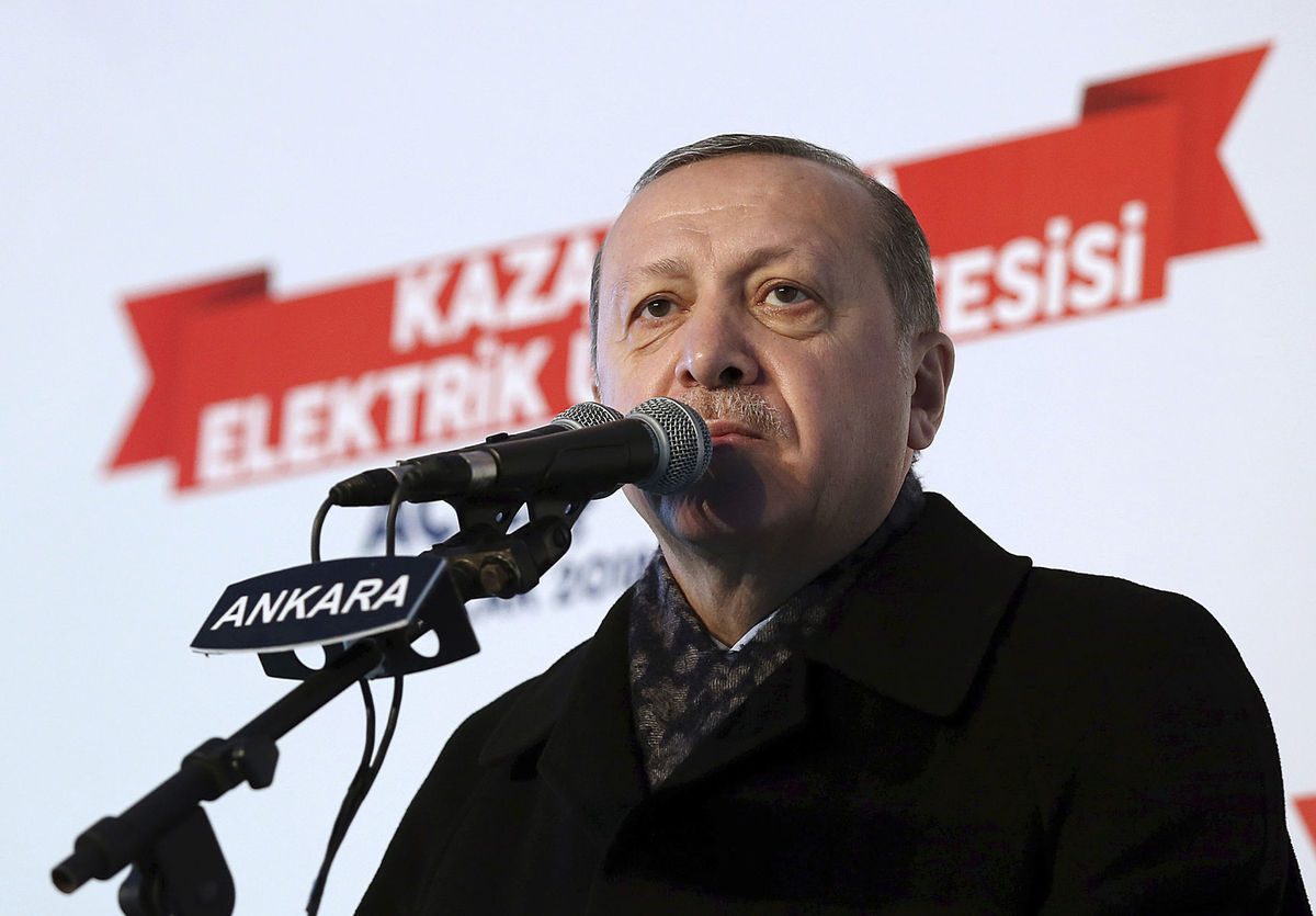 Turecký prezident Recep Tayyip Erdogan.
