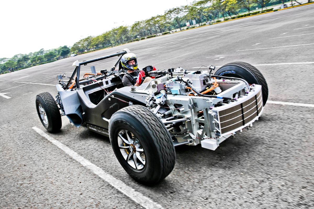 Toto je elektrická platforma športového...