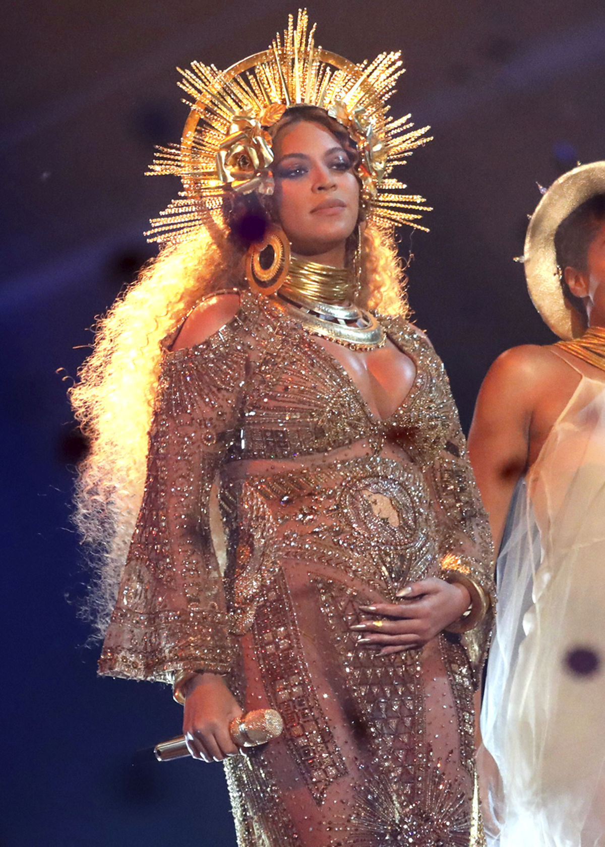 Rok 2017: Tehotná speváčka Beyoncé v...