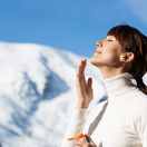 zima, tvár, pleť, pokožka, krém