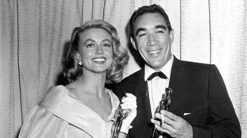 Dorothy Malone a Anthony Quinn