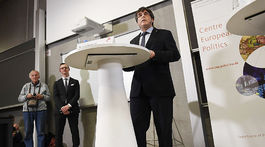 Puigdemont vystúpil na univerzitnom fóre v Kodani