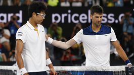 Rekordéra Djokoviča vyradil kórejský mladík. Ďalší veľký skalp Sandgrena